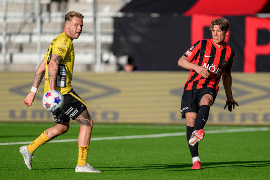 Elfsborgs Frederik Ihler och Brommapojkarnas Oliver Zandén