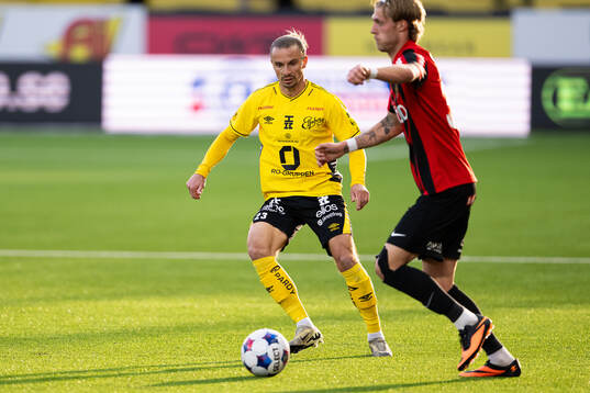 under fotbollsmatchen i Allsvenskan mellan Elfsborg och