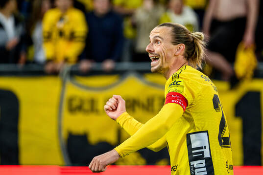 Elfsborgs Niklas Hult jublar