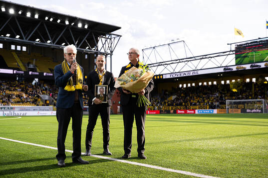 Elfsborgs styrelseledamot Joachim Modigh och Ingvar