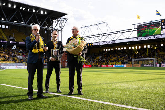 Elfsborgs styrelseledamot Joachim Modigh och Ingvar