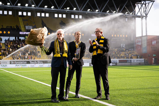 Elfsborgs styrelseledamot Joachim Modigh och Ingvar