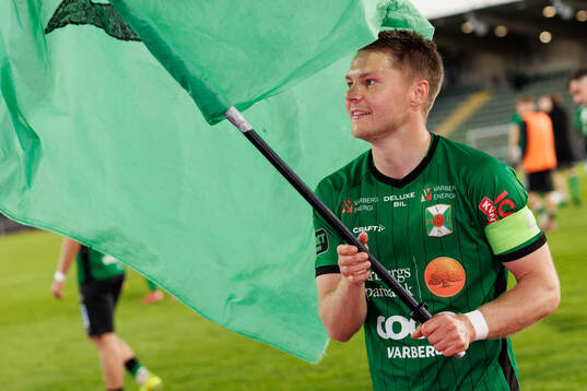 Varbergs Gustav Broman jublar