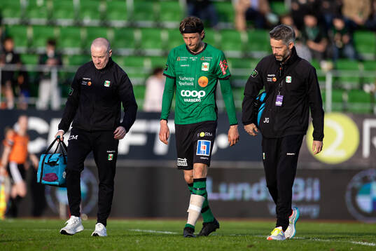 Varbergs Joakim Lindner med skada