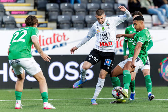 Örebros Giuseppe Bovalina och Brages Gideon Granström