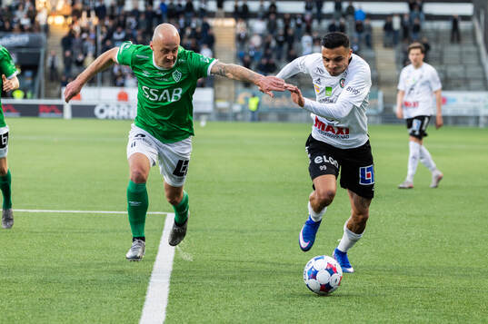 Brages Anton Lundin och Örebros Ahmed Yasin