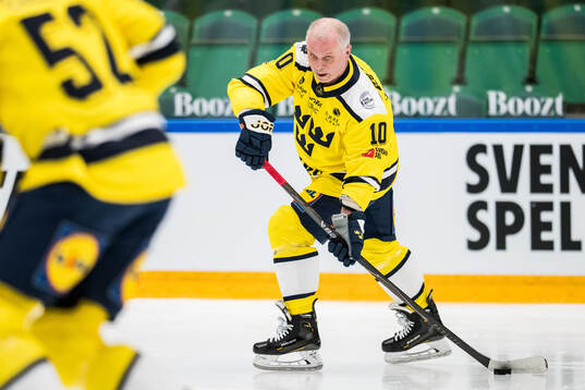 Anders Carlsson of Sweden Legends