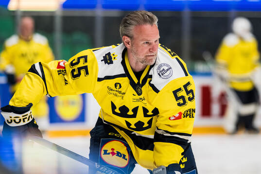 Niklas Kronwall of Sweden Legends
