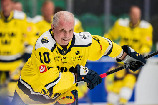Anders Carlsson of Sweden Legends