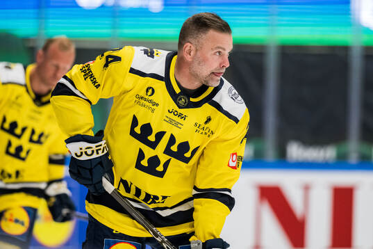 Niklas Sundström of Sweden Legends