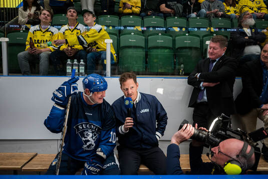 Esa Tikkanen of Finland Legends