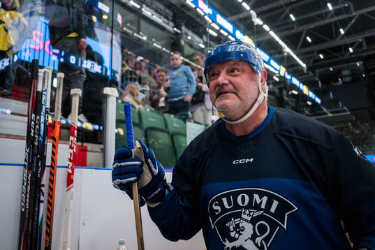 Esa Tikkanen of Finland Legends
