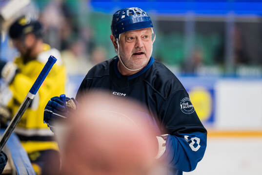 Esa Tikkanen of Finland Legends