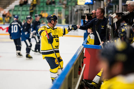 Anders Carlsson and Assistant coach Kenny Jönsson of