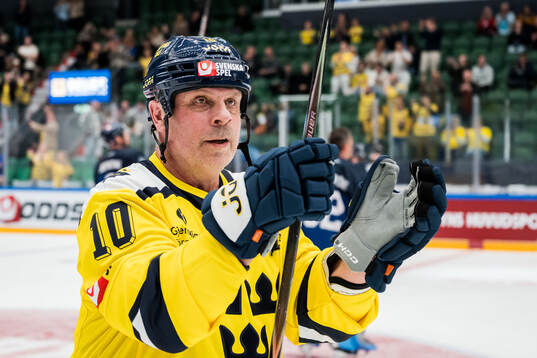 Anders Carlsson of Sweden Legends