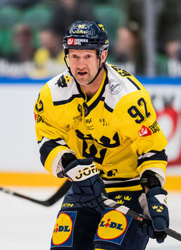 Michael Nylander of Sweden Legends