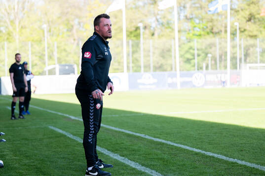 Kristianstads tränare NIk Chamberlain
