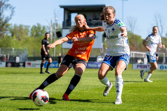 Kristianstads Filippa Andersson Widén och IFK Norrköpings