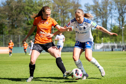Kristianstads Elisa Lana Sigurjonsdottir och IFK