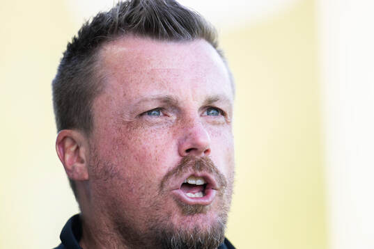 Kristianstads tränare NIk Chamberlain