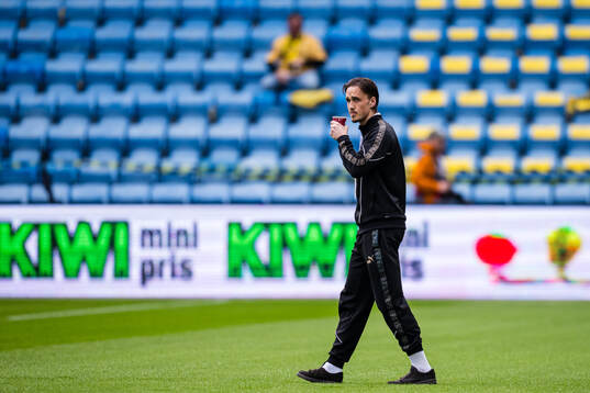 Andreas Helmersen of Bodø/Glimt arrives