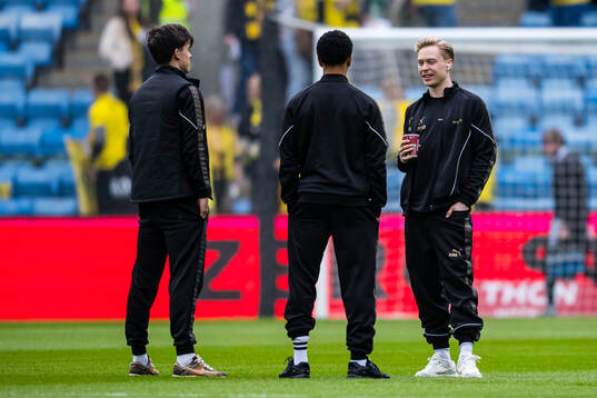 Ola Brynhildsen of Bodø/Glimt arrives