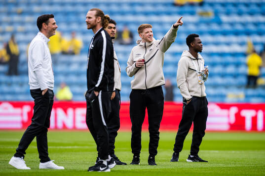 Noah Jean Holm and Thore Pedersen of Brann arrives