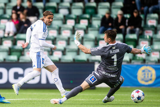 IFK Norrköpings Christoffer Nyman och GIF Sundsvalls