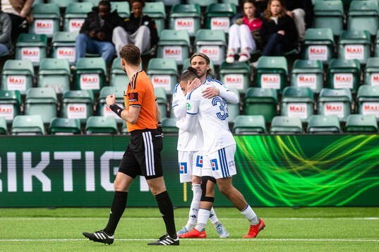IFK Norrköpings Christoffer Nyman jublar