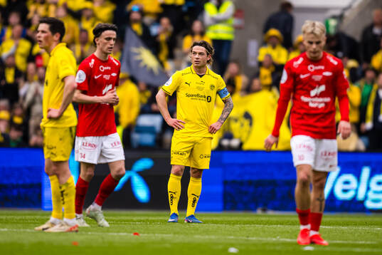 Patrick Berg of Bodø/Glimt looks dejected
