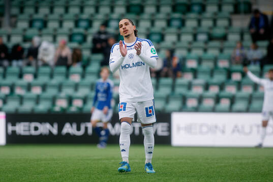 IFK Norrköpings Elias Jemal jublar