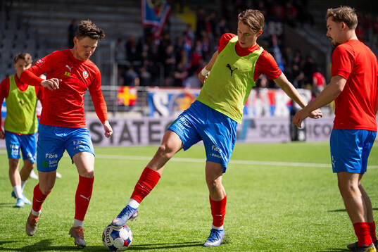 Helsingborgs Max Svensson och Lukas Kjellnäs