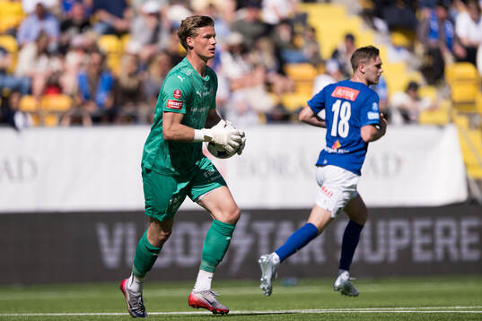 Helsingborgs målvakt Johan Brattberg