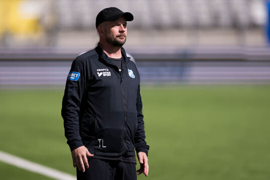 Norrbys tränare Tobias Linderoth