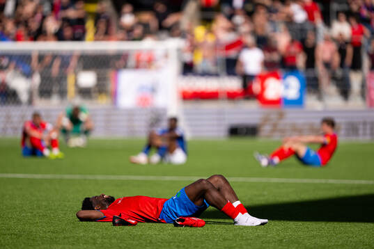 Helsingborgs Kevin Nyarko deppar