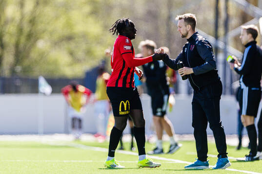 Nordic Uniteds Kalipha Jawla jublar