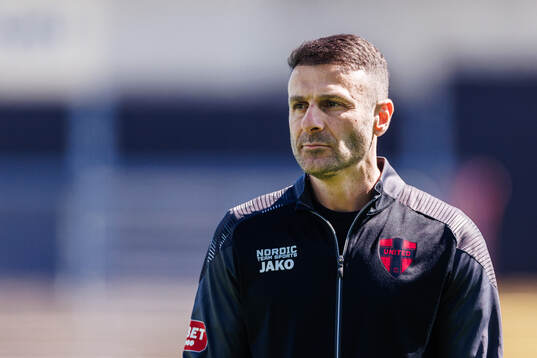 Nordic Uniteds assisterande tränare Sharbel Touma