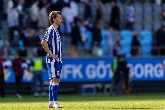 IFK Göteborgs Filip Ottosson deppar