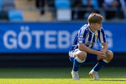 IFK Göteborgs Felix Eriksson deppar