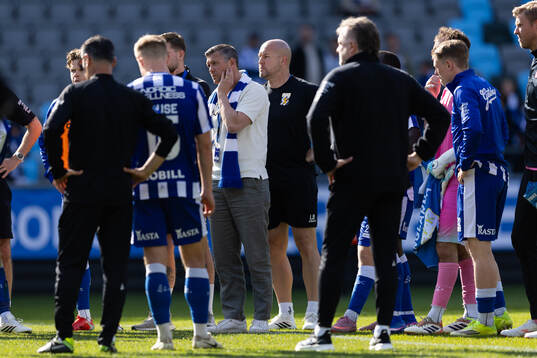 IFK Göteborgs sportchef Hannes Stiller och