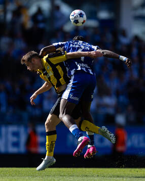 Hammarbys Oscar Johansson Schellhas och IFK Göteborgs