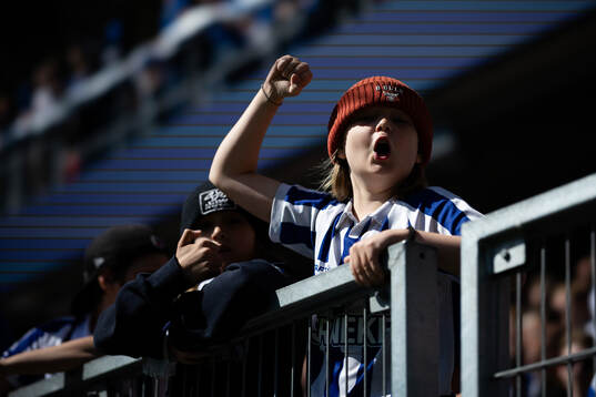 En IFK Göteborg supporter