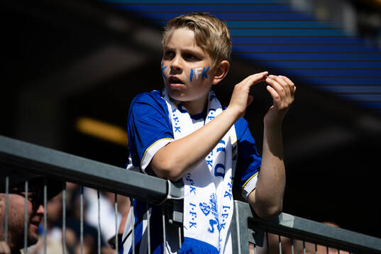 En IFK Göteborg supporter