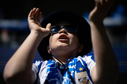En IFK Göteborg supporter