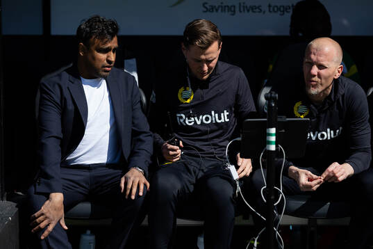 Hammarbys tränare Kalle Karlsson
