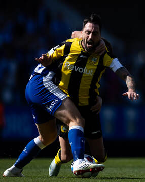 IFK Göteborgs Jonas Bager och Hammarbys Nahir Besara