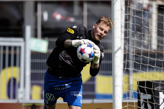 Mjällbys målvakt Robin Wallinder