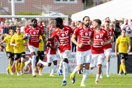 Degerfors Nasiru Moro jublar
