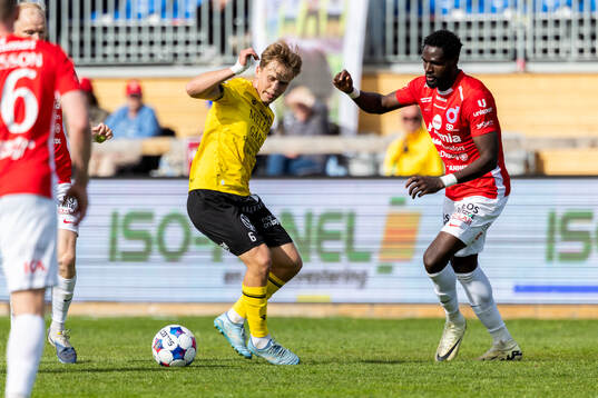 Mjällbys Ludwig Malachowski Thorell och Degerfors Nasiru