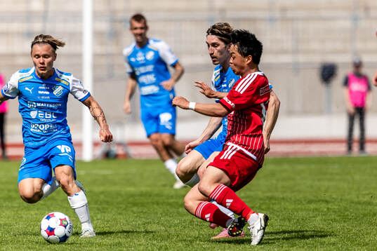 Landskronas Kota Sakurai och Oddevolds Hugo Engström